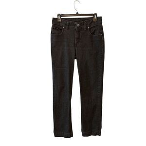 Lee Riders black relaxed fit straight leg black jeans - 8